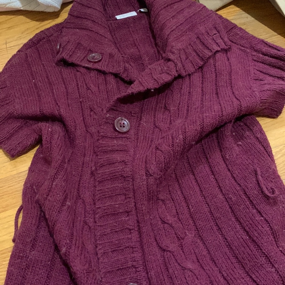 Button sweater